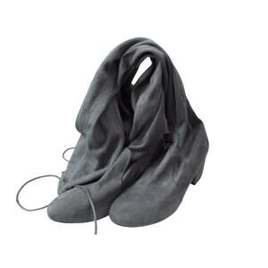 Grey Thigh High Boots Sz 8